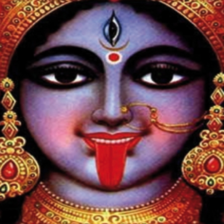 Representación de la diosa hindú Kali, inspiradora del icono de los Stones